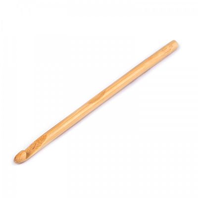 Bambusový háčik na háčkovanie, veľkosť 7 mm