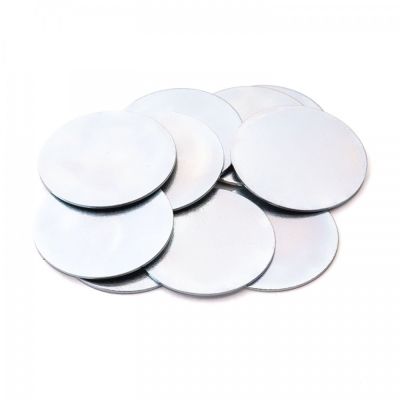 Oceľový protikus k neodymovým magnetom, 20 x 0,55 mm Zn