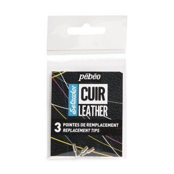 SETACOLOR Leather, náhradné hroty do fixiek, 3 ks