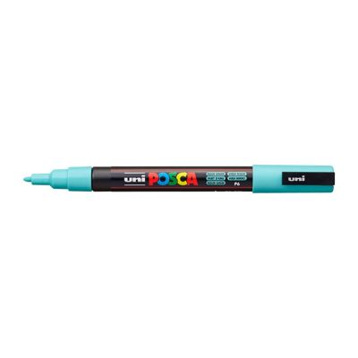 Uni Posca fixka PC-3M, 1,3 mm, pastelová akvamarínová