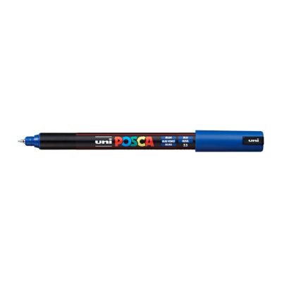 Uni Posca liner PC-1MR, 0,7 mm, modrá