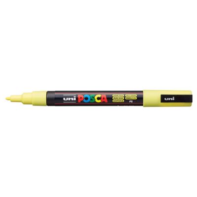 Uni Posca fixka PC-3M, 1,3 mm, pastelová žltá