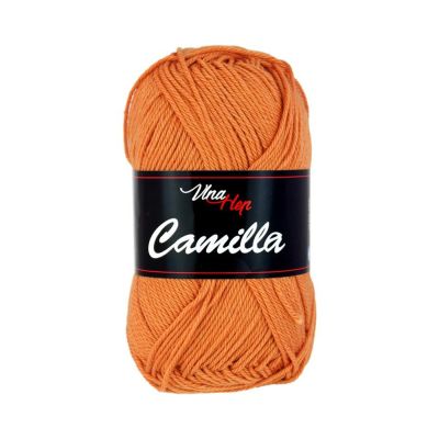 Camilla, 100% bavlnená priadza, 50 g, cca 125 m, 8199 oranžová