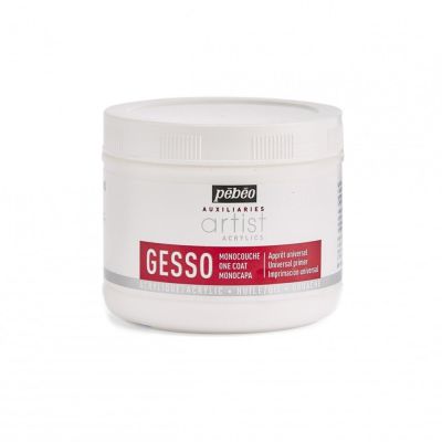 Gesso univerzálne, jednovrstvové, biele, 500 ml