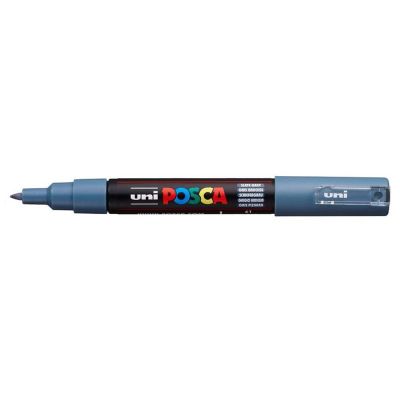 Uni Posca fixka PC-1M, 0,7 mm, bridlicová sivá
