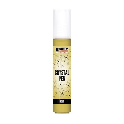 Krištáľové pero, Crystal Pen, 30 ml, zlatá