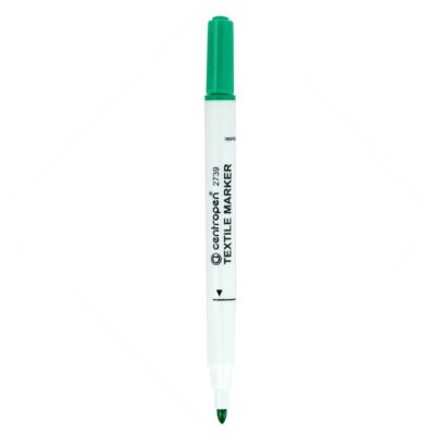 Centropen fixka na textil 2739, 1,8 mm zelená
