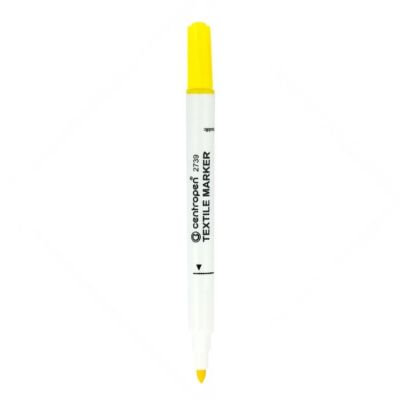 Centropen fixka na textil 2739, 1,8 mm žltá