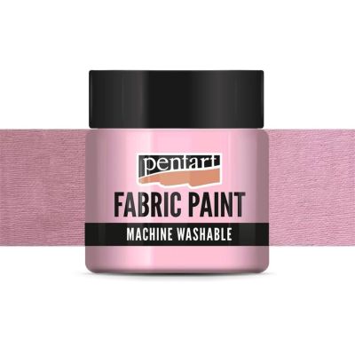 Farba na textil, 50 ml, krycia bledá ružová