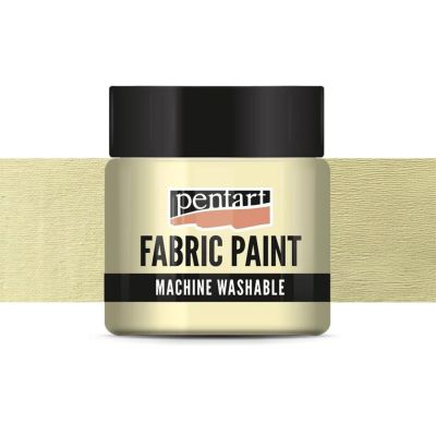 Farba na textil, 50 ml, krycia vanilka