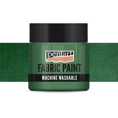 Farba na textil, 50 ml, krycia jedľová zelená