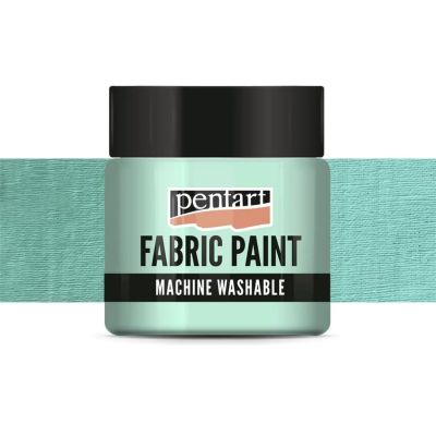 Farba na textil, 50 ml, krycia mätová zelená
