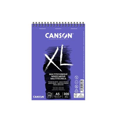 CANSON XL Mix media, A5 300g, 30 listov