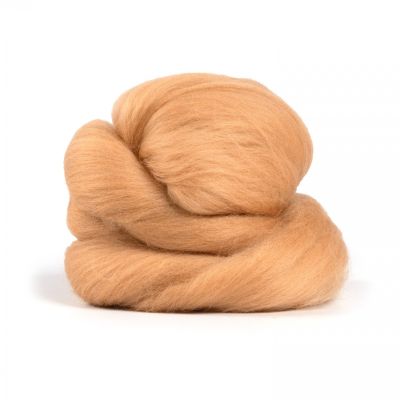 Ovčie rúno na plstenie česané, 20 g, 2141 béžová