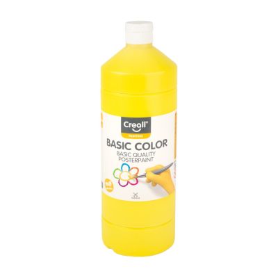 Temperová farba, 500 ml, žltá