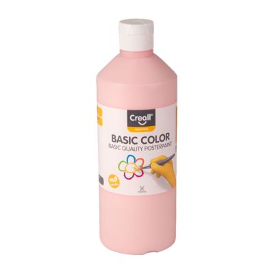 Temperová farba, 500 ml, pastelovočervená