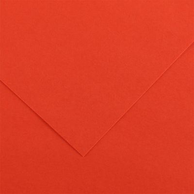 Farebný výkres Canson Colorline 50x65 cm, 150g , TOMATO