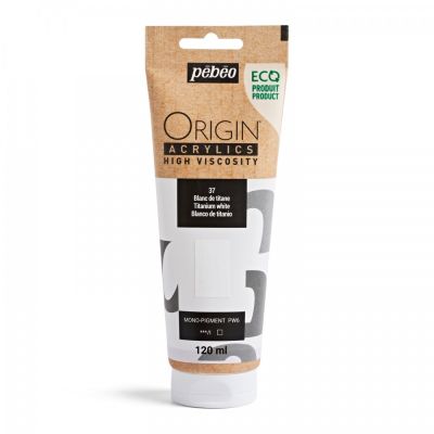 Origin Acrylics, 120 ml, titanium white