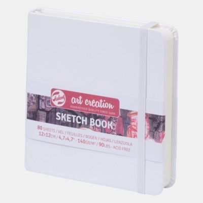Art Book, Art Creation, blok na skicovanie, 12 x 12 cm, biely