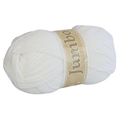 Jumbo, akrylová priadza, 100 g, cca 147 m, 1100 biela