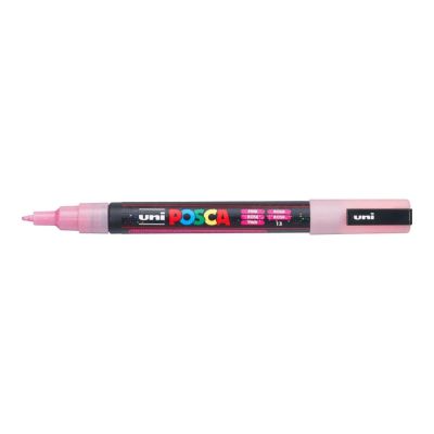 Uni Posca fixka PC-3ML, 1,3 mm, rúžová glitter