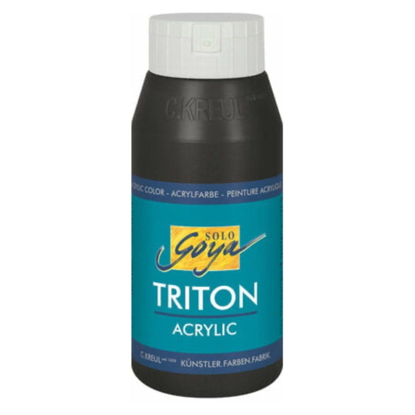 TRITON KREUL SOLO GOYA, akrylová farba čierna 750 ml