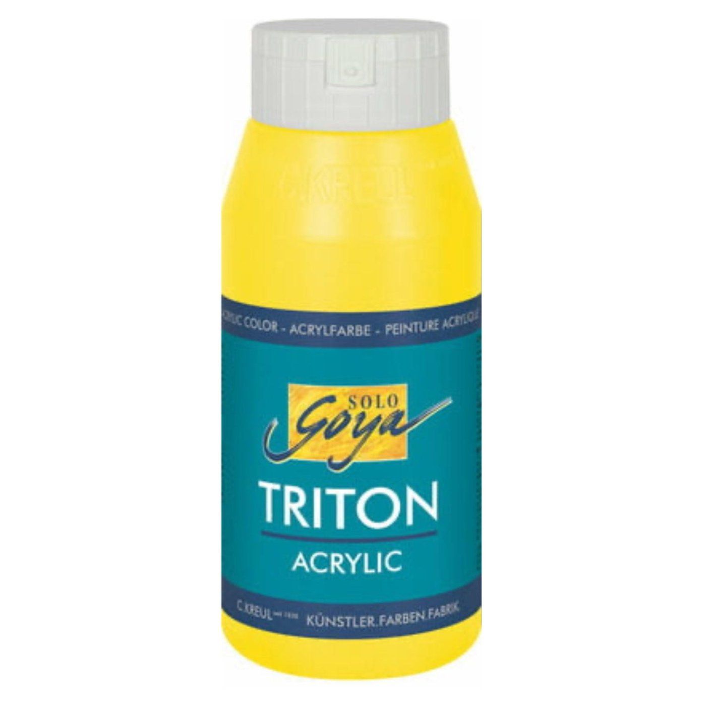 TRITON KREUL SOLO GOYA, akrylová farba žltá 750 ml