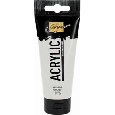 SOLO GOYA, akrylová farba biela 100 ml