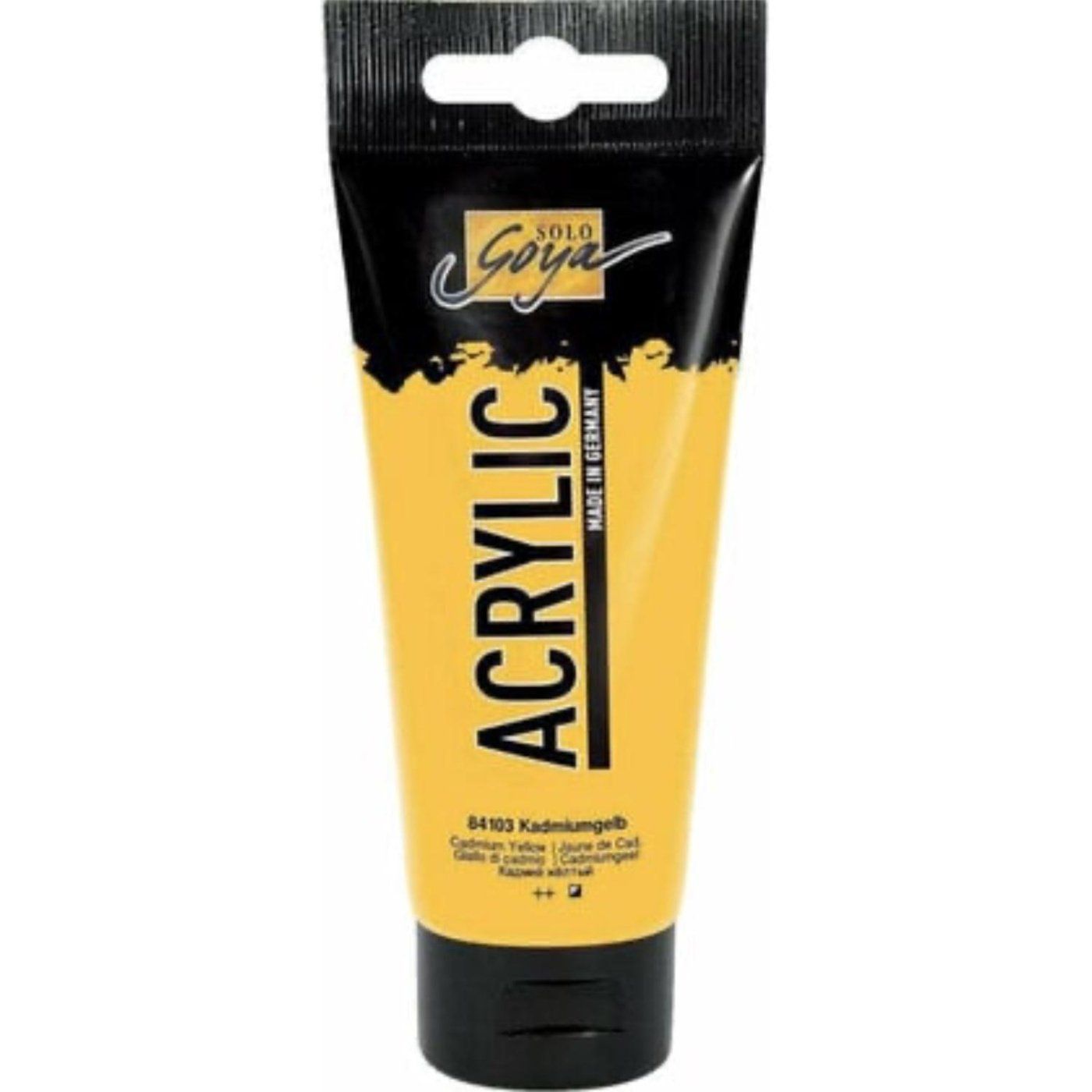 SOLO GOYA, akrylová farba kadmium žltá 100 ml