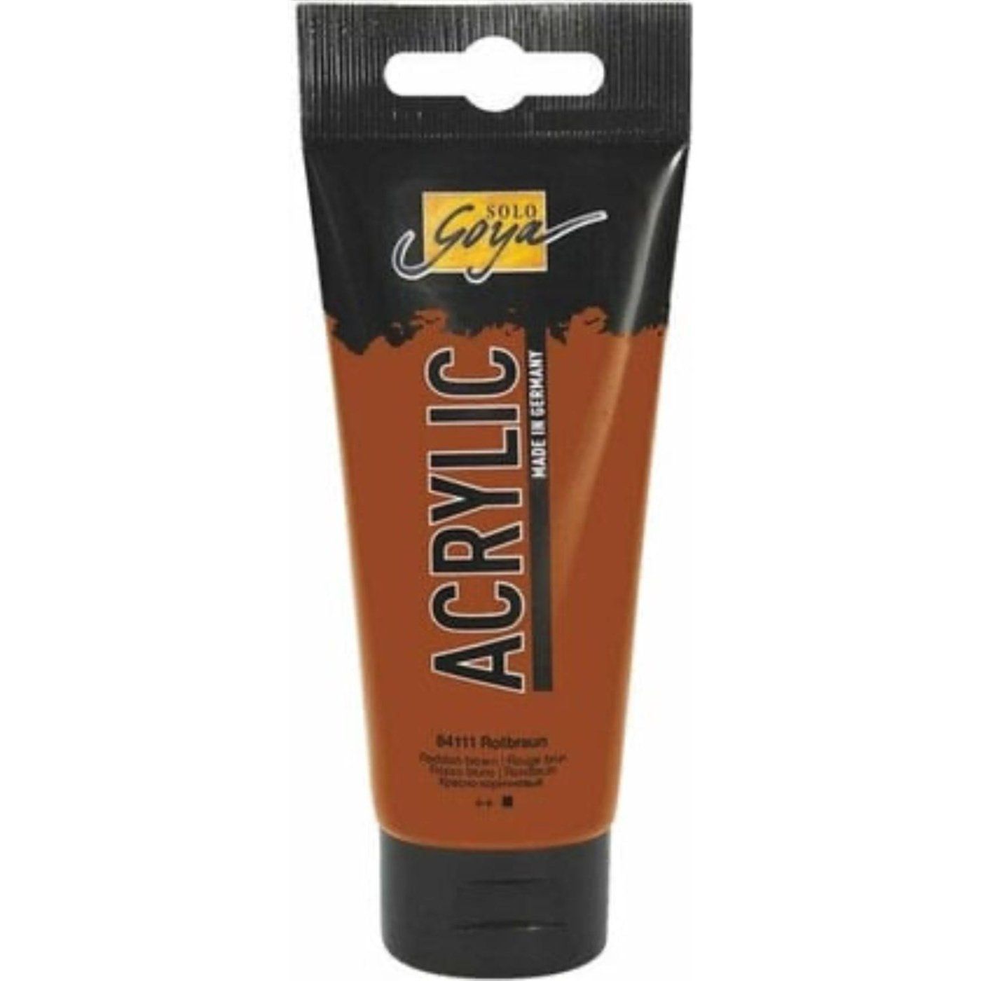 SOLO GOYA, akrylová farba červenohnedá 100 ml
