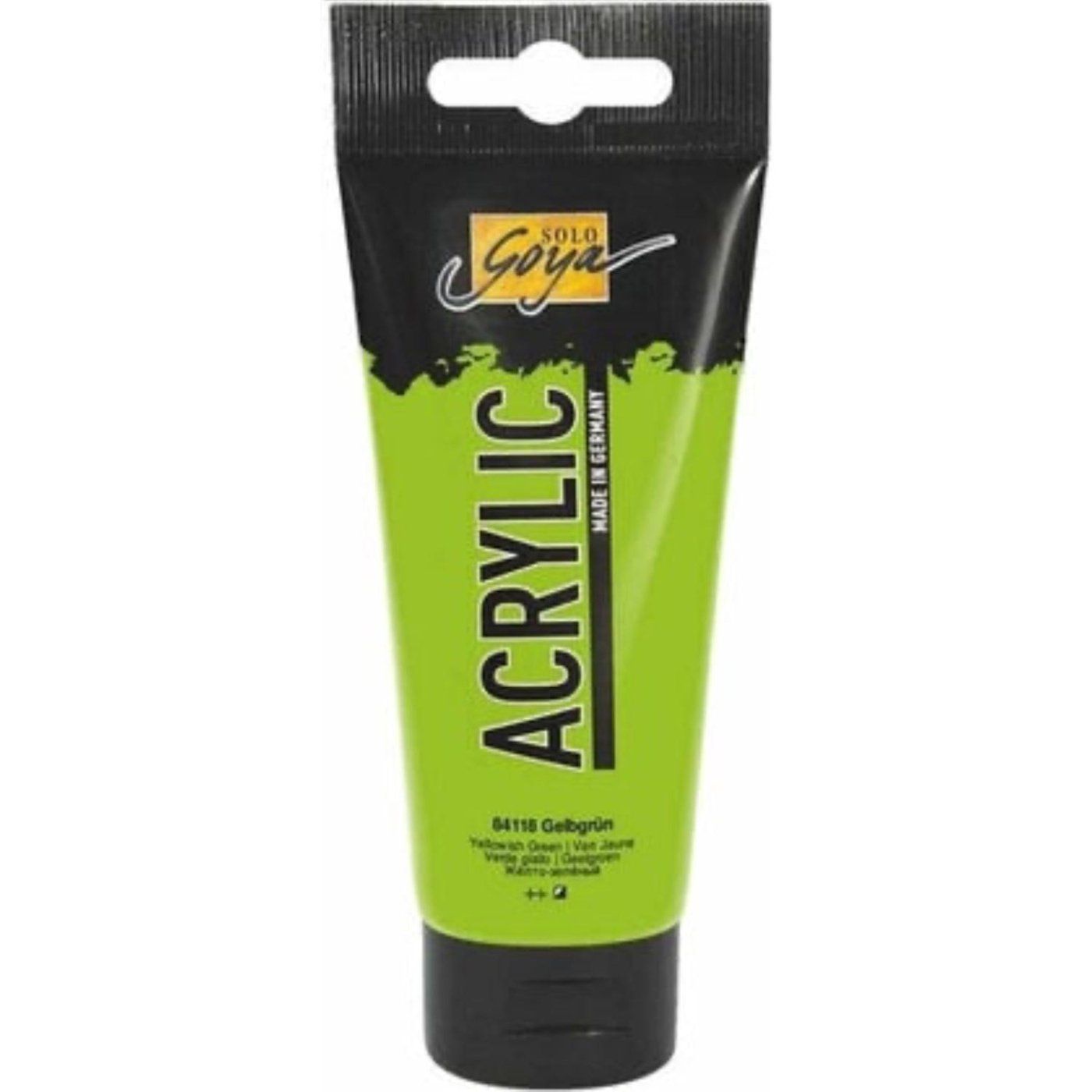 SOLO GOYA, akrylová farba žltozelená 100 ml
