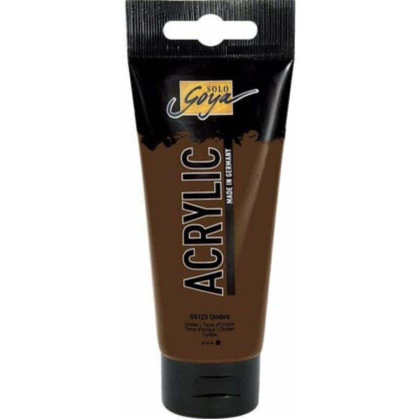 SOLO GOYA, akrylová farba tmavá okrová 100 ml