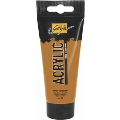 SOLO GOYA, akrylová farba zlatookrová 100 ml