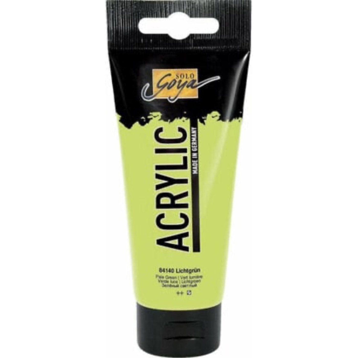 SOLO GOYA, akrylová farba svetlozelená 100 ml