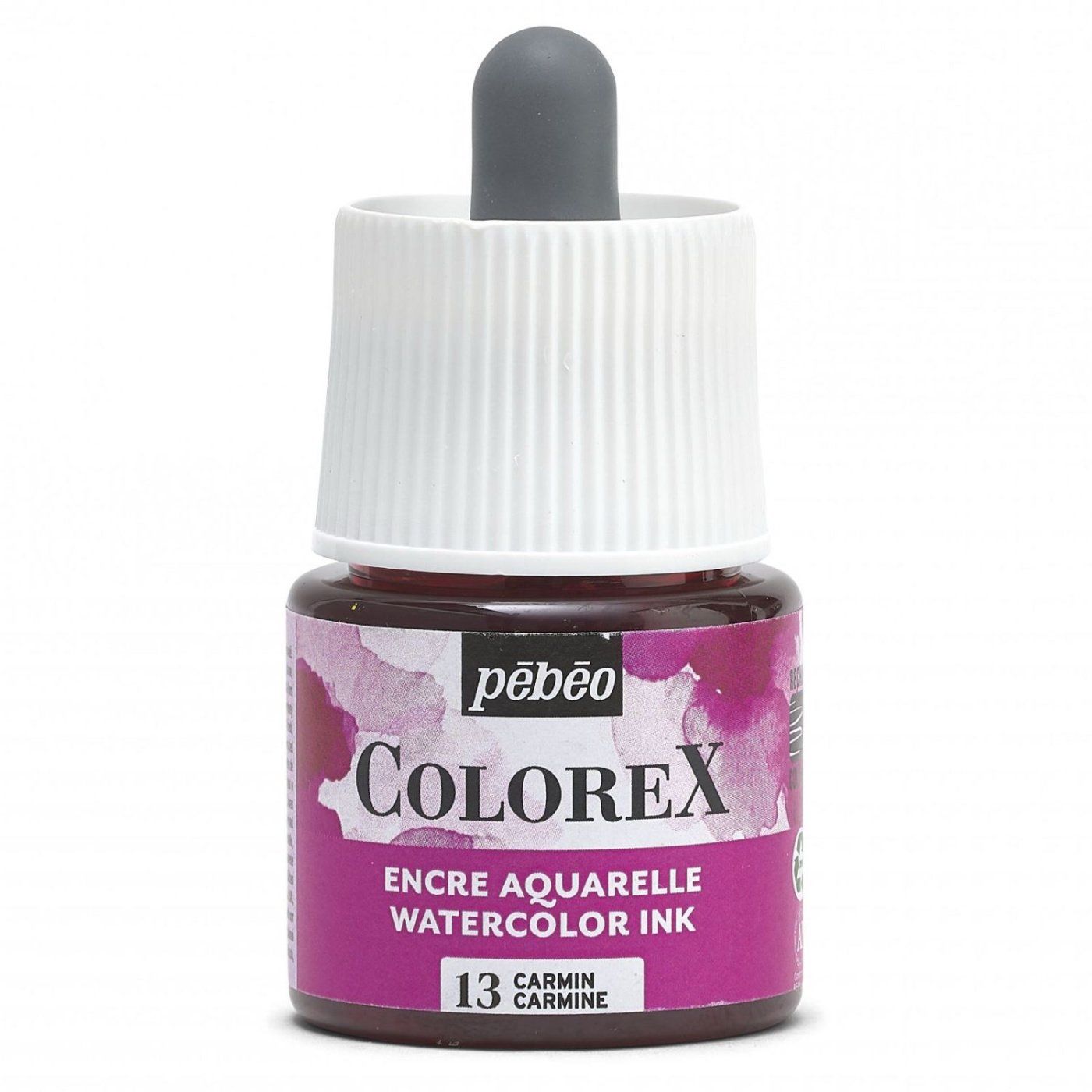 Akvarelový atrament COLOREX, carmine 45 ml