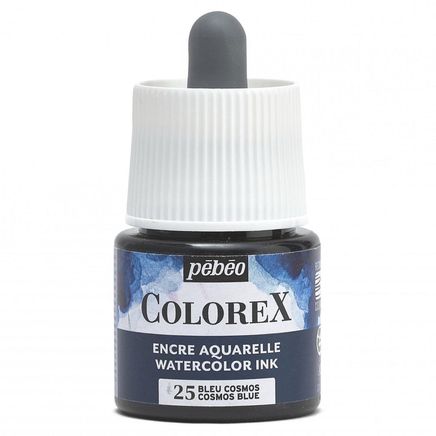 Akvarelový atrament COLOREX, cosmos blue 45 ml