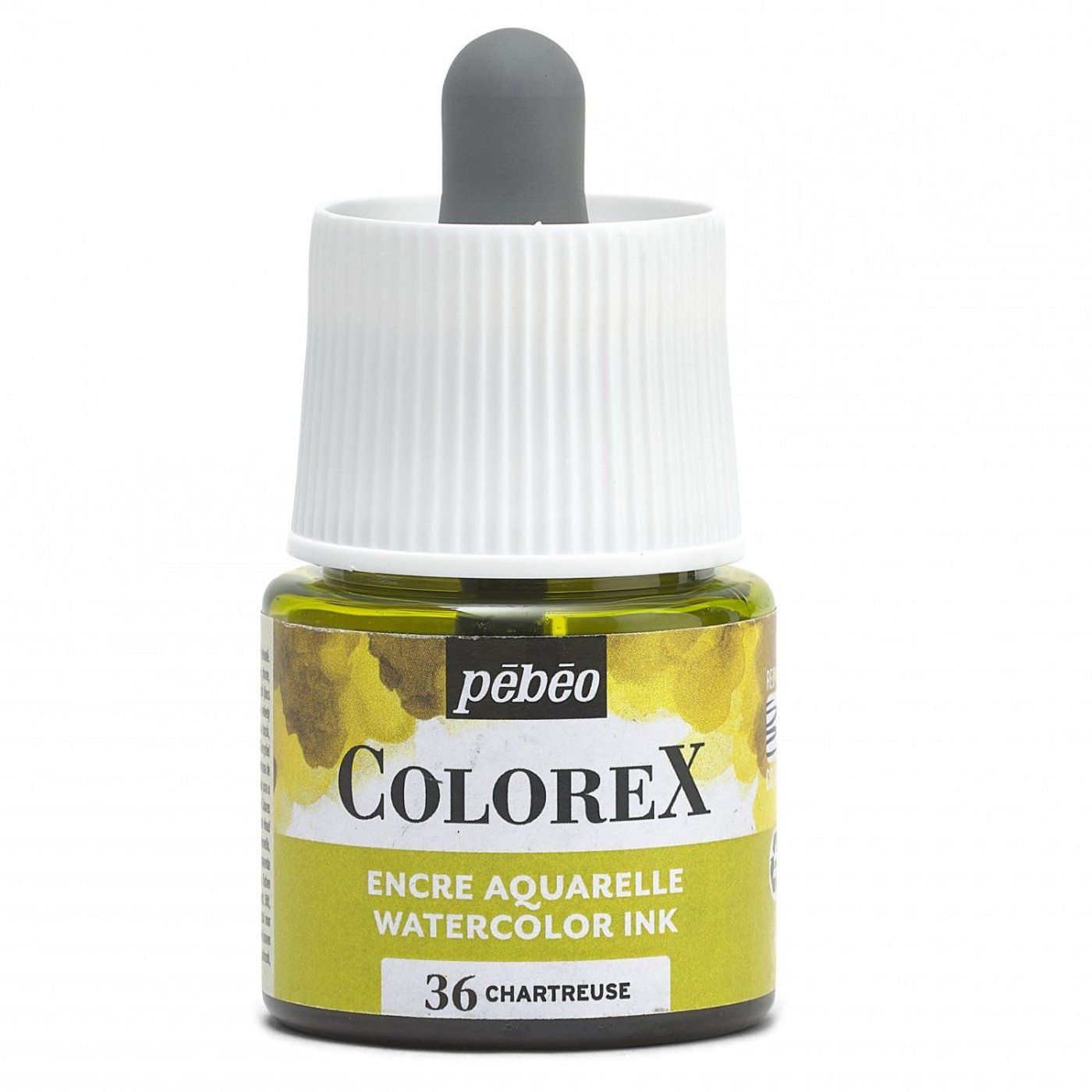 Akvarelový atrament COLOREX, chartreuse 45 ml