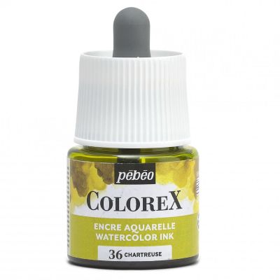 Akvarelový atrament COLOREX, chartreuse 45 ml