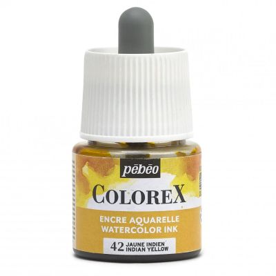 Akvarelový atrament COLOREX, indian yellow 45 ml