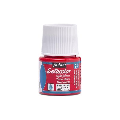 Setacolor light 45 ml, 24 Cardinal red