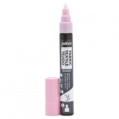 Fixka na textil 7A Pastel pink, 4 mm