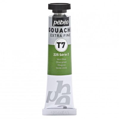 Gvaš T7 extra fine 20 ml, olive green
