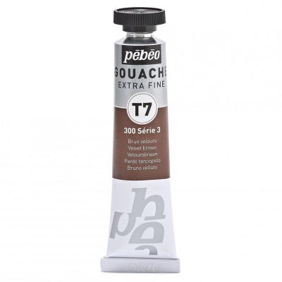 Gvaš T7 extra fine 20 ml, velvet brown