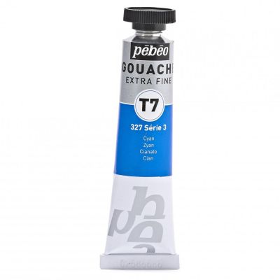 Gvaš T7 extra fine 20 ml, cyan