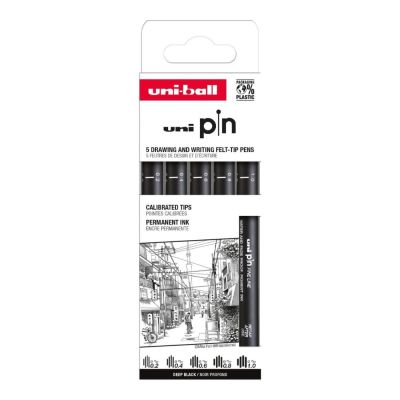UNI PIN set 5 ks linerov na kreslenie Classic 2
