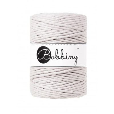 Bobbiny, Macramé točená šnúra, 5 mm, 100 m, Moonlight
