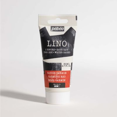 Farba na linoryt PEBEO LINOCUT - carmine red, 80 ml