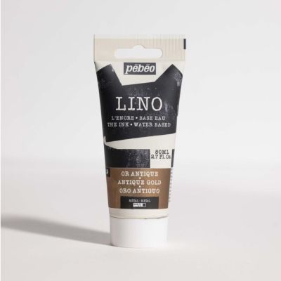 Farba na linoryt PEBEO LINOCUT - antique gold, 80 ml