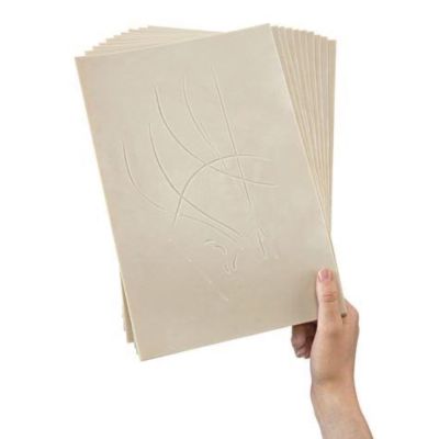 ESSDEE Lino blok SoftCut, 100 x 100 x 3 mm, 10 ks