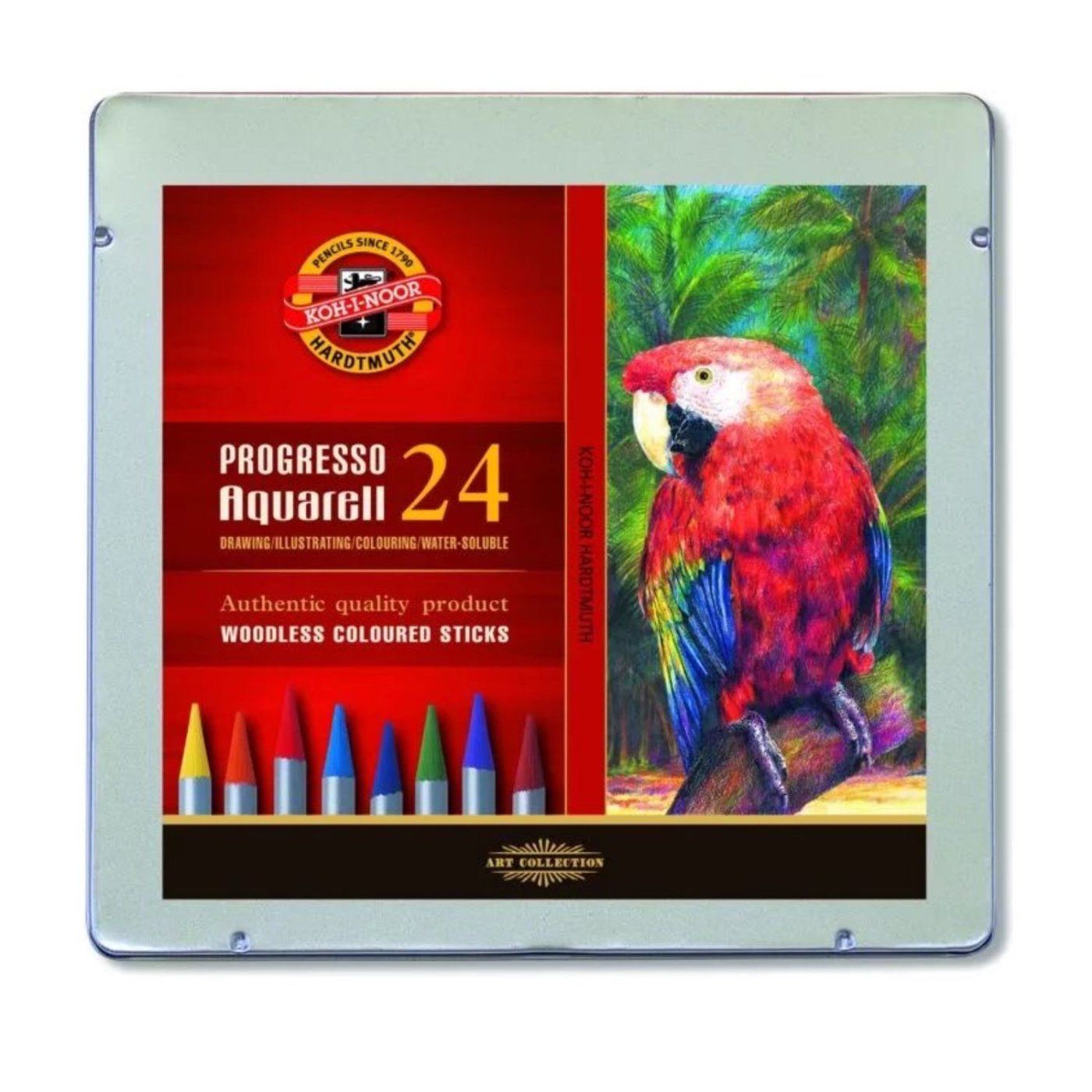 KOH-I-NOOR, sada AQUARELL PROGRESSO, 24 ks